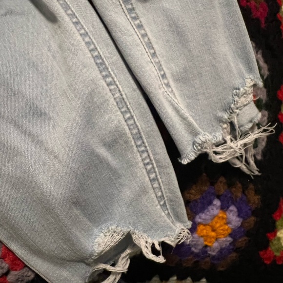 EUNINA Light Wash Distressed Jeans - Picture 8 of 10